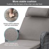 POCASSY Outdoor Chaise Lounge Chair Patio Recliner with Cushion, Adjustable Backrest Outdoor Recliner with All Weather Wicker and Olefin Cushion Cover - 4 of 4