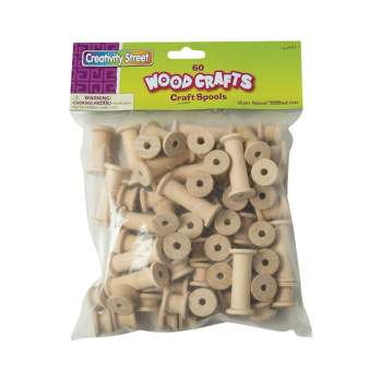 Creativity Street Wood Shapes, Natural Colored, Assorted Shapes, 1/2 To  2, 700 Pieces : Target
