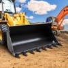 VEVOR Bucket Tooth Bar, 66'', Heavy Duty Tractor Bucket 8 Teeth Bar for Loader Tractor Skidsteer, 4560 lbs Load-Bearing Capacity, Black - 2 of 4