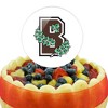 Brown University Secondary Logo Acrylic Cake Topper Party Decoration for Wedding Anniversary Birthday Graduation - 4 of 4