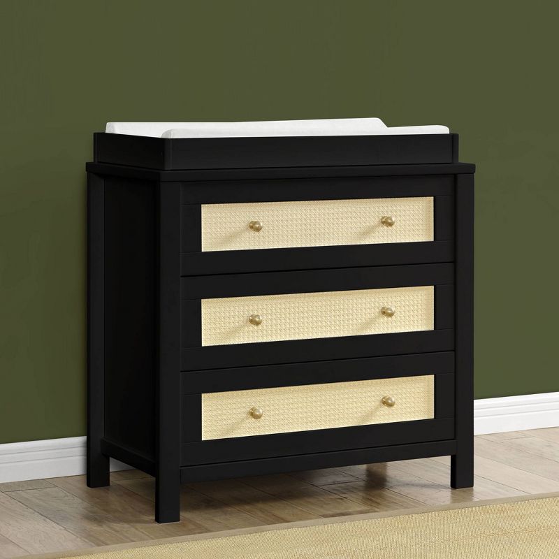 Simmons Kids' Theo 3 Drawer Dresser with Changing Top - Greenguard Gold Certified, 3 of 16