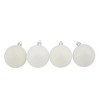 Northlight 24ct Candy Cane 4-Finish Shatterproof Christmas Ball Ornament Set 2.5" - Red/White - 2 of 3