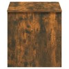 vidaXL Coffee Table Smoked Oak 40.2"x19.9"x20.7" Engineered Wood - 3 of 4