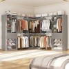 Aheaplus Large Closet System with Wooden Drawers and Shoe Racks - 3 of 4