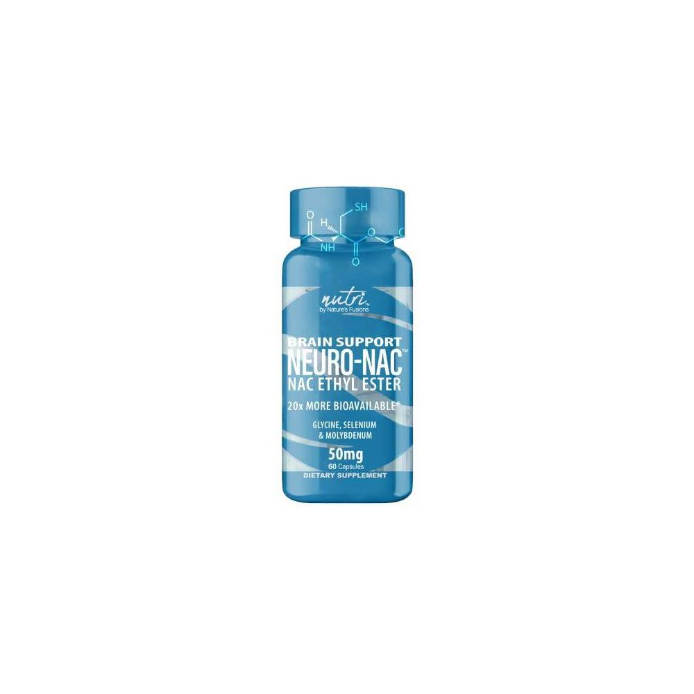 Nutri Neuro-NAC N-Acetyl L-Cysteine Ethyl Ester Dietary Supplement - 60ct