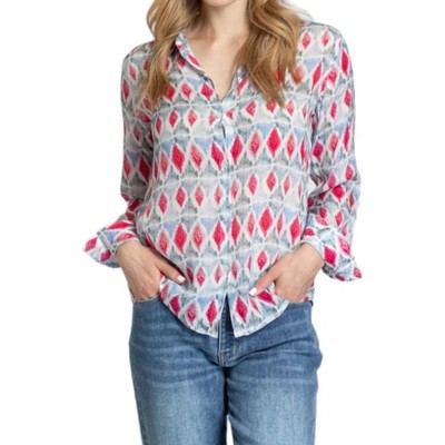 Women's Harlequin Diamonds Top - APNY