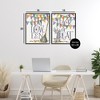 Stupell Industries Spellbound Halloween Phrases 2pc Framed Giclee Art Set, Black, 16" x 20" - 3 of 4