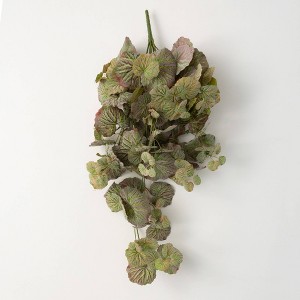 Sullivans Artificial 11.75" Hanging Sage Begonia Bush, Green - 1 of 2