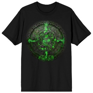 Transformers Rise Of The Beasts Mayan-Inspired Art Crew Neck Short Sleeve Men's Black T-shirt - 1 of 3