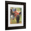 Trademark Fine Art Sheila Golden The Black Vase Matted Framed Art - 3 of 4