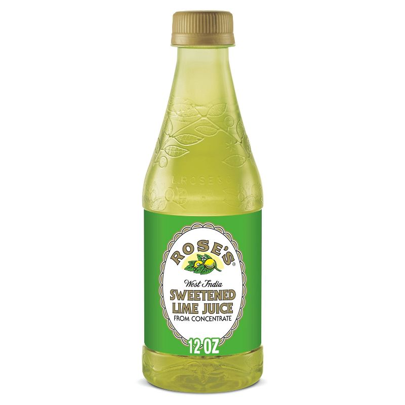 Rose's Sweetened Lime Juice - 12 fl oz Bottle, 1 of 7
