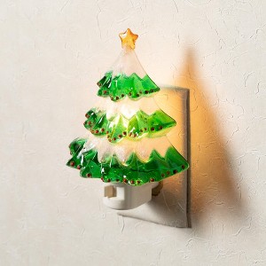 6"H Sullivans Christmas Tree Nightlight  Multicolored - 1 of 4