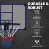 APRILSOUL Basketball Hoop 810ft 44 Backboard Rebound System Indoor Outdoor - 4 of 4