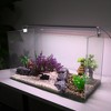 Unique Bargains Aquarium Plant Decorations Artificial Aquatic Plant Purple 1 Pcs - 2 of 4