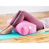 Sol Living Yoga Bolster Pillow with Removable Cover Rectangle - 2 of 4