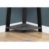 Monarch Specialties Bookshelf Bookcase Etagere Corner 5 Tier 72InchH Office Bedroom Laminate Grey Black Contemporary Modern - 3 of 4