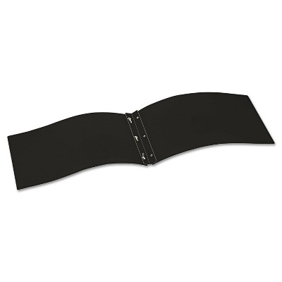 Cardinal ReportPro Tabloid Portfolio with Fasteners 11 x 17 Black 94910
