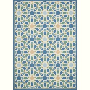 Waverly Sun & Shade "Starry Eyed" Flamingo Indoor/Outdoor Area Rug by Nourison - 1 of 4