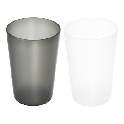 2Pcs 16Oz Glass Cups Clear Glass Cups With Lids And Straws For