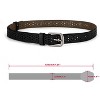 INSPIRE CHIC Women's Hollow Floral Retro Vintage Faux Leather Belt - 3 of 4
