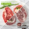 Bonsenkitchen Vacuum Sealer Bags, 11 in x 50 ft Rolls 2 Pack, BPA Free, Commercial Grade Textured Food Roll Bags, Customized Size, Sous Vide Cooking - 4 of 4
