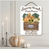 Courtside Market Autumn Harvest Pumpkins 12x16 Hanging Artboard with Twine - 2 of 2