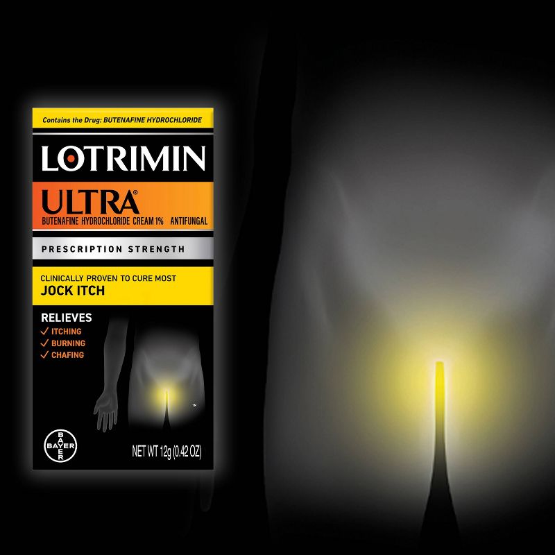 Lotrimin Ultra Antifungal Cream Jock Itch Treatment - 0.42oz, 4 of 9