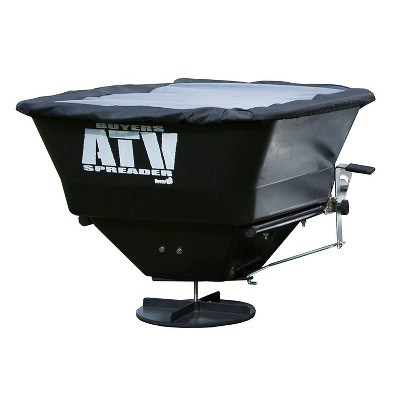 Buyers Products 12 Volt ATV 100 Pound Broadcast Seed Fertilizer Salt Spreader