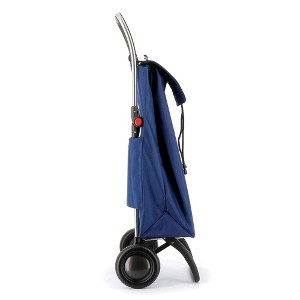 Rolser I-Max MF 2 Wheel Foldable Shopping Trolley Blue - 1 of 4