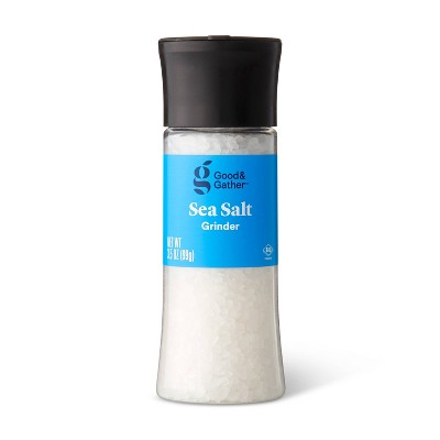 Sea Salt with Grinder - 3.5oz - Good & Gather™