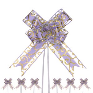 Unique Bargains Plastic Waterproof Tear-Resistant Deformation-Proof Ribbon Pull Bows 20 Pcs - 1 of 4