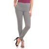 Rekucci Women’s Pull-On Skinny Work Pants – Tummy Control, Stretch Legging Fit with Zip Pockets for Office & Casual - 2 of 4