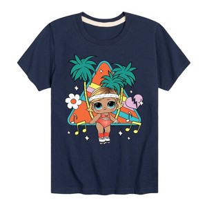Boys' - LOL Surprise! - Boogie Babe Palm Trees Short Sleeve Graphic T-Shirt - 1 of 4