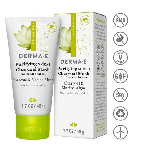 Download Derma E Purifying 2 1 Charcoal Face Mask 1 7oz Target PSD Mockup Templates