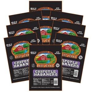 Buffalo Bills 1.5oz Chipotle Habanero Country Cut Beef Jerky - Ten 1.5oz Packs - 1 of 4
