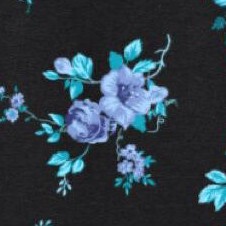 blue rose ditsy bouquet