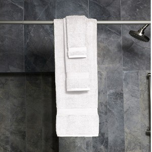 Lintex Linens Classic Touch 6-Piece 100% Cotton Towel Set – Soft, Absorbent, and Luxuriously Plush Bath Towels for Everyday Comfort - 1 of 3