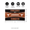 Evergreen Come Back with Tickets University of Texas 28" x 16" Woven PVC Indoor Outdoor Doormat - 2 of 4