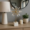 Decorative Crystal Starburst Statue with Base for Home Decor - Stylish Sculpture Accent for Office, Shelf, and Living Room Decor - 3 of 4