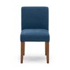Chesnee Dining Chair with Short Slipcover - 3 of 4