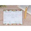Paper Junkie Weekly Planner Pads - Pack of 2, Perfect for to Do Lists, Appointments, 52 Sheets Each, Floral Designs, 8 x 10 inches - 3 of 4