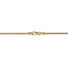 Black Bow Jewelry 1.5mm, 14k Yellow Gold, Solid Parisian Wheat Chain Bracelet - 3 of 4