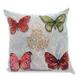 Home & Garden 17.0" Papillion Pillow Climaweave Manual Woodworkers And Weavers  -  Decorative Pillow