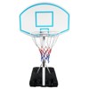 Vynxaria Portable Poolside Basketball Hoop - Height Adjustable 3.1ft to 4.7ft - 4 of 4