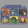 Boy's Marvel Comics Retro Avengers Boxed Up Pull Over Hoodie - 2 of 4