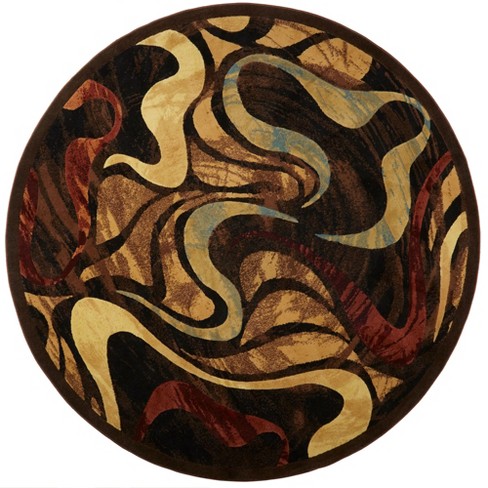 Home Dynamix Splash Adja Contemporary Abstract Swirl Area Rug : Target