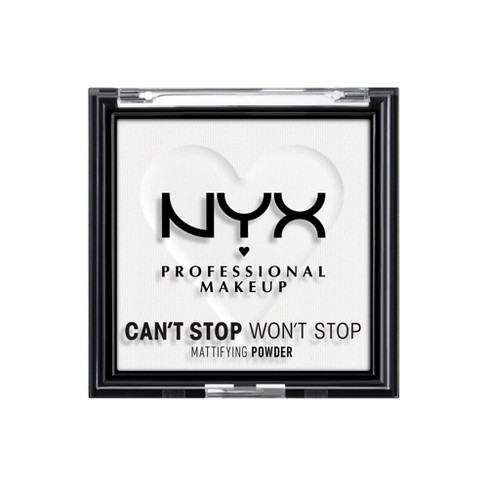 Nyx Professional Makeup Can't Stop Won't Stop Mattifying Pressed Powder -  11 Brightening Translucent - 0.21oz : Target