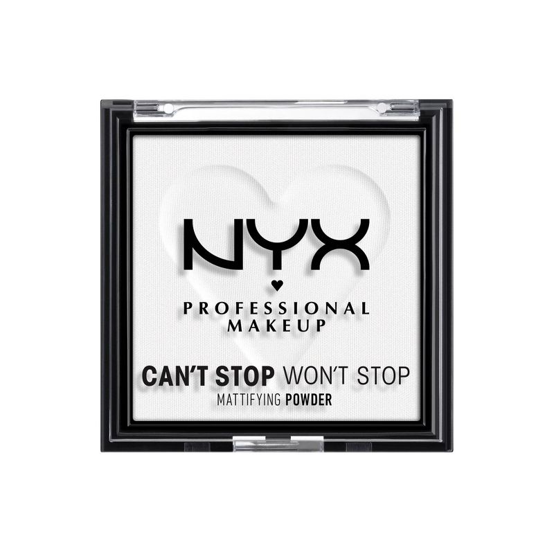 NYX Professional Makeup Can't Stop Won't Stop Mattifying Pressed Powder - 0.21oz, 1 of 11