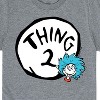 Boys' - Dr. Seuss - Thing Two Short Sleeve Graphic T-Shirt - 2 of 4