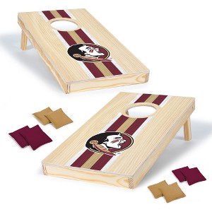 NCAA Florida State Seminoles 1'x2' Wood Cornhole Set - 1 of 4